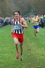 Richard Goodman finishing 4th in the senior mens Liverpool Cross Challenge. David T. Hewitson/Sports for All Pics